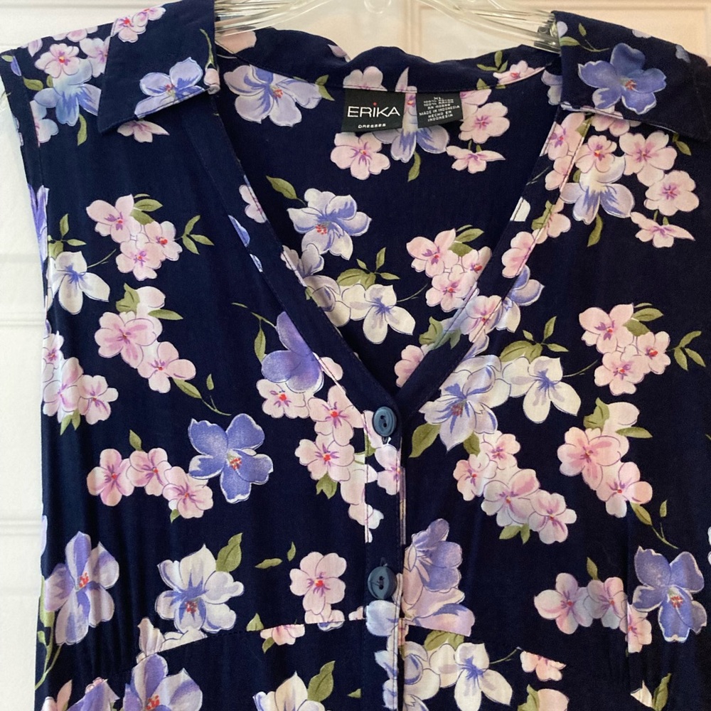 Ladies floral print dress